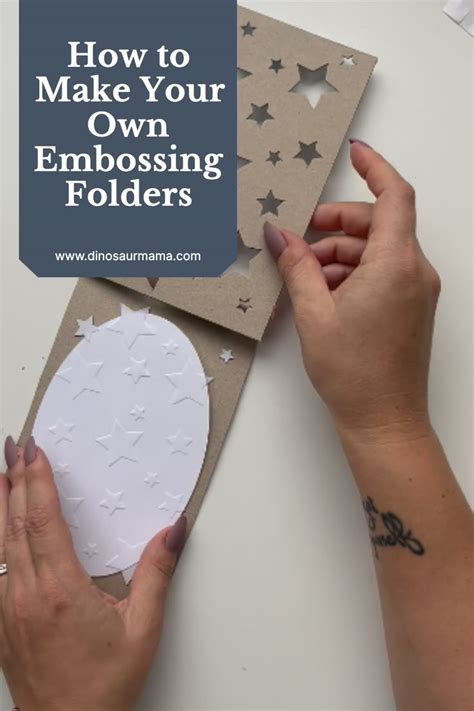 Image result for Using Embossing Folders without a Machine