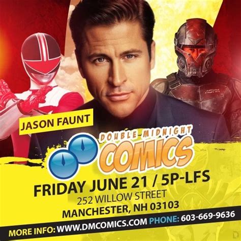MMPR Red Ranger Jason Faunt Meet & Greet!, 252 willow street ...