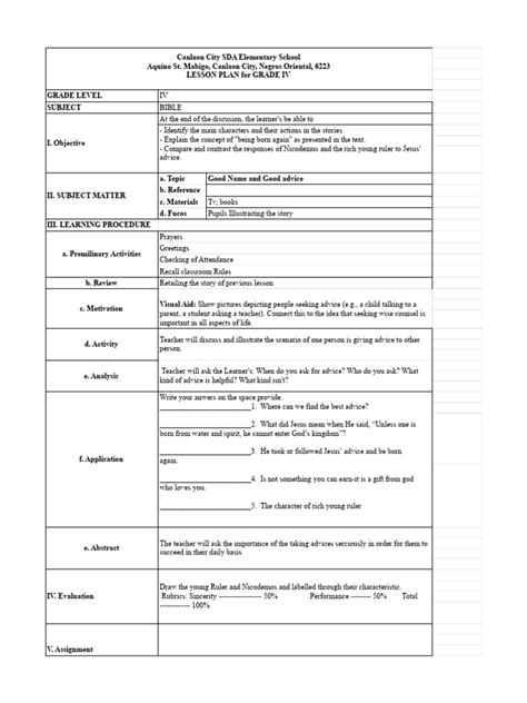 Creating Christian Lesson Plan 的图像结果