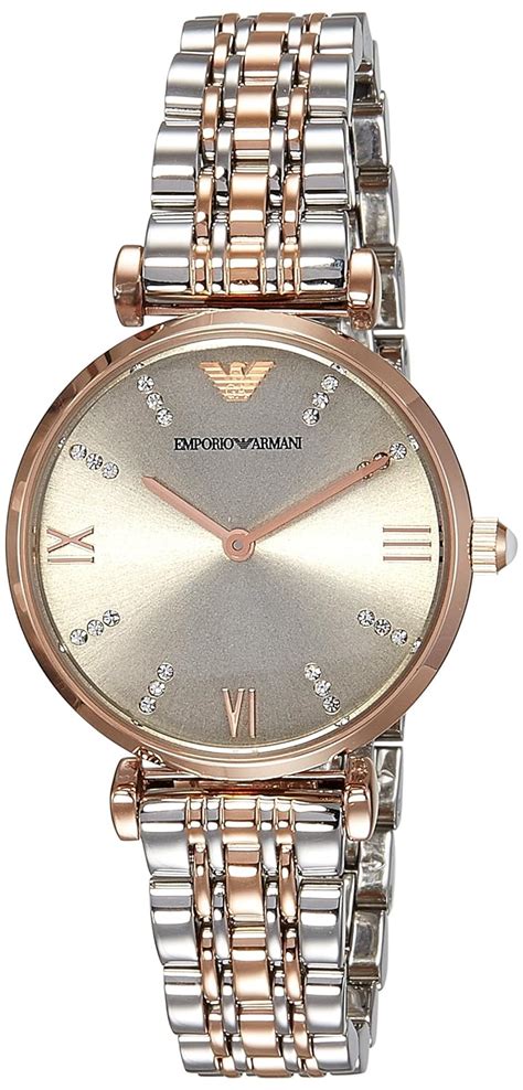 Buy Emporio Armani Analog Silver Dial Women's Watch - AR1840 Online at ...