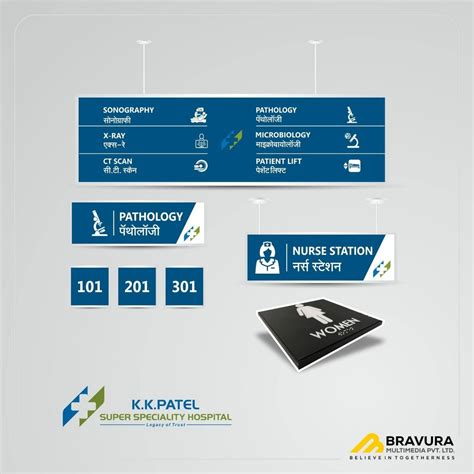 Hospital Signage Design 的图像结果