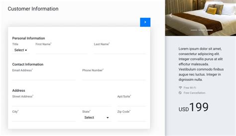 JavaScript Forms Example 的图像结果
