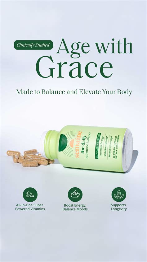 Semaine Health The Daily Hormone Balancing Multivitamin | Ads creative ...
