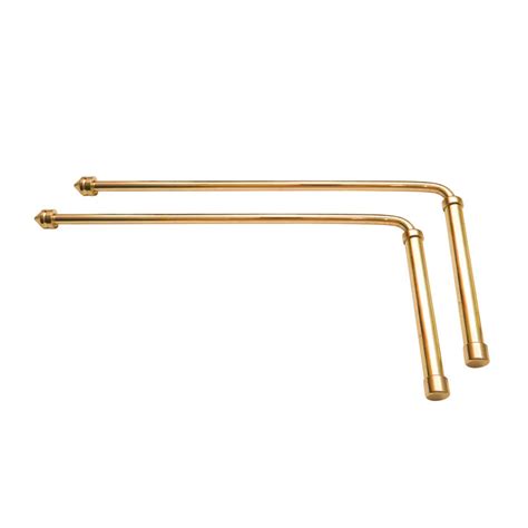 Brass Dowsing Rod Pair | Vastu & Aura Scanning - Vastu Mandir