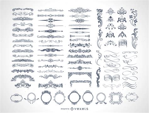 85 Free Vector Ornaments Vector Download