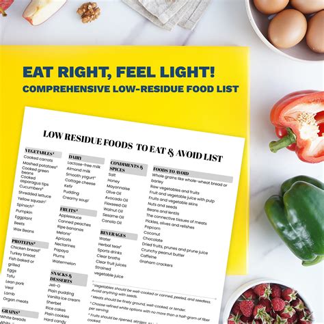 Low Residue Diet Food List For Crohn S at Amanda Litherland blog