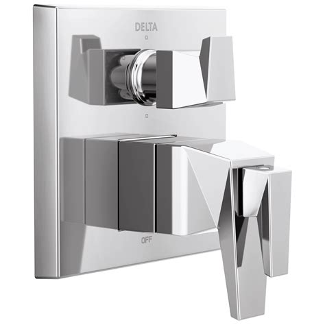 Delta Faucet T27T943-PR Trillian Shower Trim with Diverter, Lumicoat ...