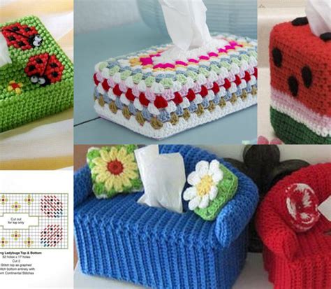 Image result for Crochet Tissue Box Cover Tutorial