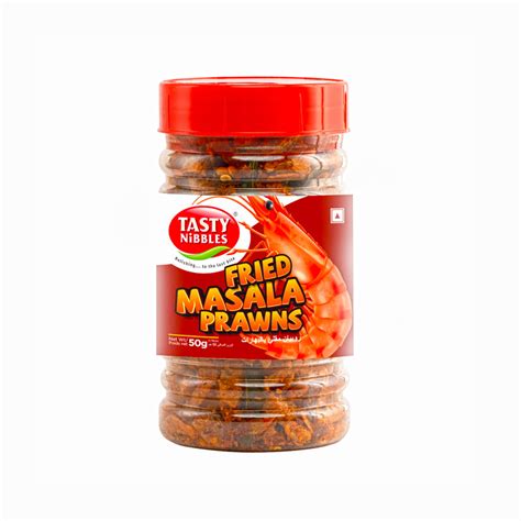 Fried Masala Prawns 50gm – Tasty Nibbles