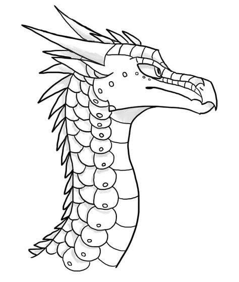 Wings Of Fire Coloring Pages Glory Printable [2025]