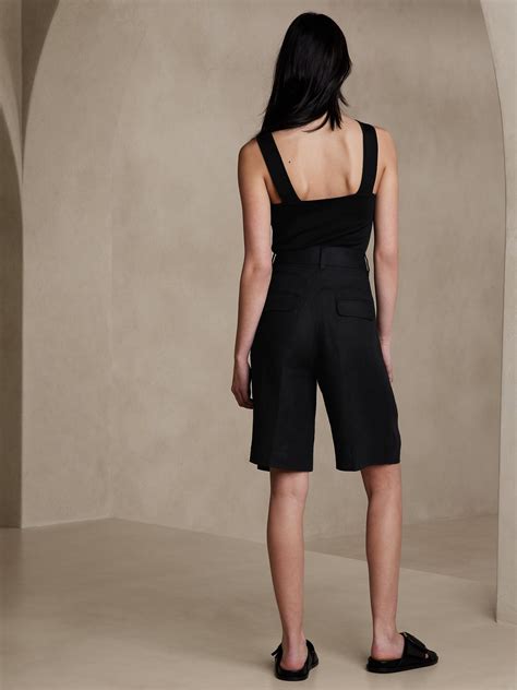 Palma Linen Bermuda Short | Banana Republic