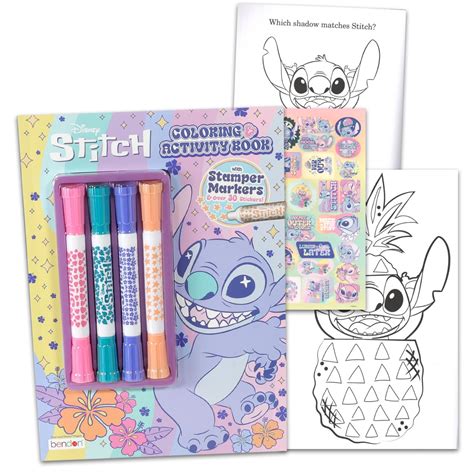 Buy Disney Lilo and Stitch Coloring Book Super Set for Kids - 2 Jumbo ...