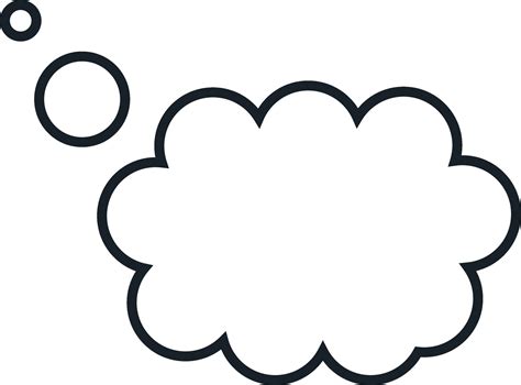 Blank empty white cloud speech bubbles. vector illustration 24605262 ...