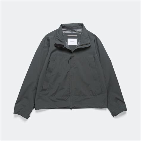 3L Waterproof Stand Collar Jacket - Black Olive | UP THERE