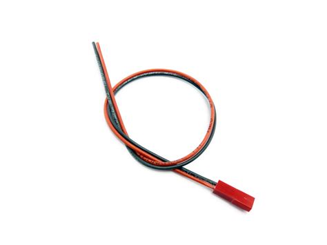 BEC (JST) Kabel mit Stecker 0,50mm² / 300mm Silikon - Zeller Modellbau