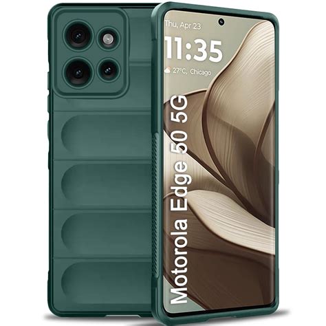 TheGiftKart Liquid Silicon Back Cover Case for Motorola Edge 50 5G ...