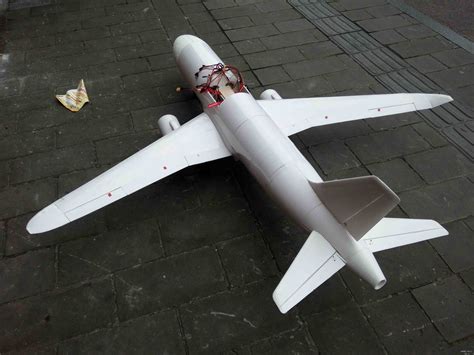 A380飞机模型-DIY制作过程-沐风创客云平台