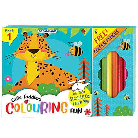 Buy Dreamland Cute Toddlers Colouring Fun Book 1 Online at Best Price ...