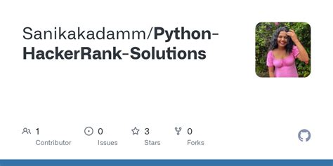 HackerRank Solutions Python 的图像结果