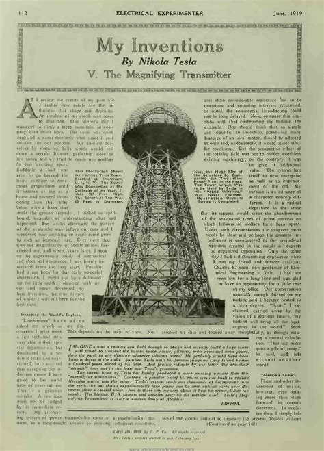 Nikola Tesla Inventions THE 10 GREATEST INVENTIONS OF NIKOLA TESLA