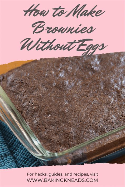how to cook box brownies without eggs