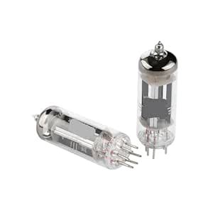 2pcs Vacuum Tube 6Z4 7 Pin Electron Tube Rectifier Diode Replacement ...