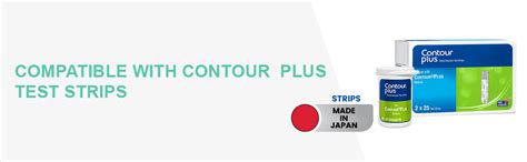 Contour Plus Blood Glucose Monitor, Glucometer with 25 Free Test Strips ...