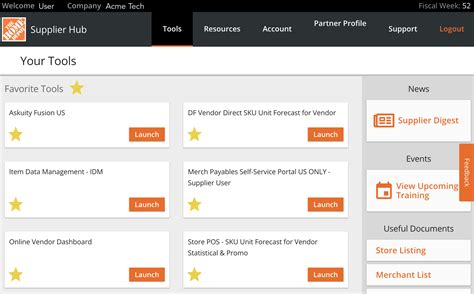 The Home Depot Supplier Hub Portal | Alloy.ai Integrations
