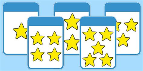 Count the Stars Activity Cards (1-5)