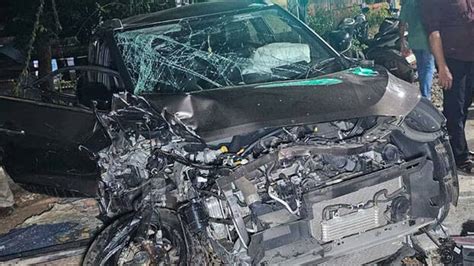 Car tries to overtake lorry, seven people suffer serious injuries in ...