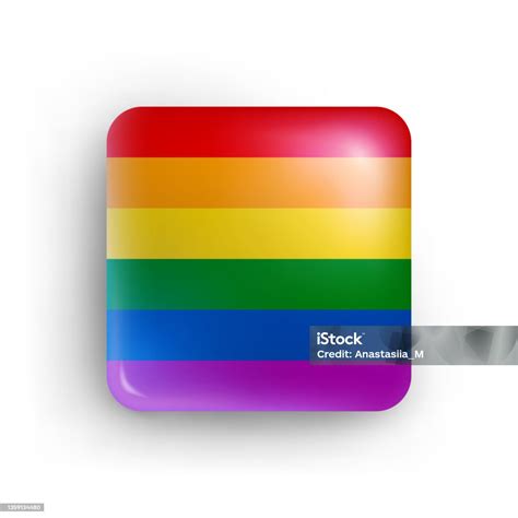 Vetores de Bandeira Lgbt De Forma Quadrada Em Cores De Arcoíris e mais imagens de Adoção - iStock