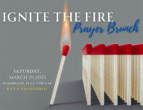 Ignite the fire Prayer Brunch, 319 S State Rd 7, Margate, 29 March 2025 ...