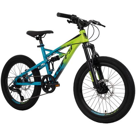 Buy Huffy 20-inch Oxide Boys Mountain Bike for Kids , Lime / Blue ...