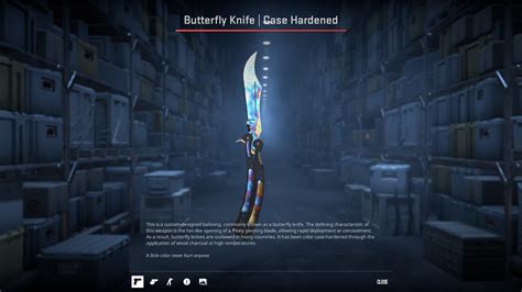 Butterfly Knife | Case Hardened Blue Gem Pattern Guide