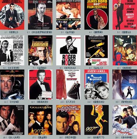 新007电影杀青后多久上映：007系列电影有多少部及顺序_知秀网