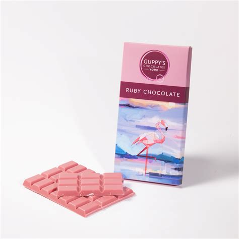 What is Ruby Chocolate? | Pink Chocolate | Buy online – Guppy's Chocolates