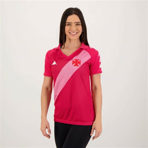 Kappa Vasco Special Edition Women Pink Shirt - FutFanatics