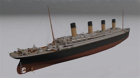 RMS Titanic 3D model | CGTrader