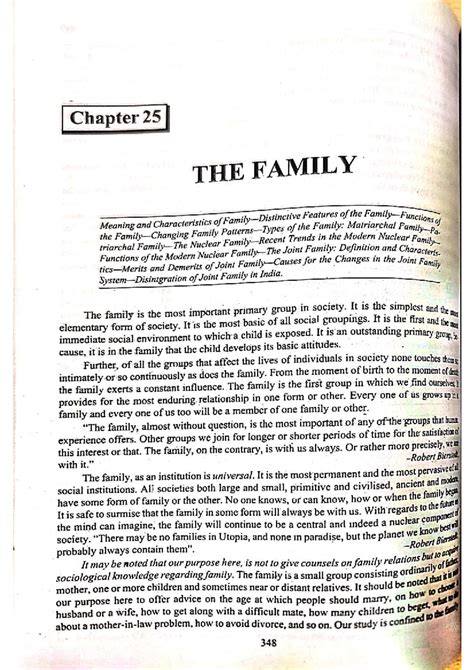 Chapter 25: The Family - Characteristics, Trends, and Functions of ...