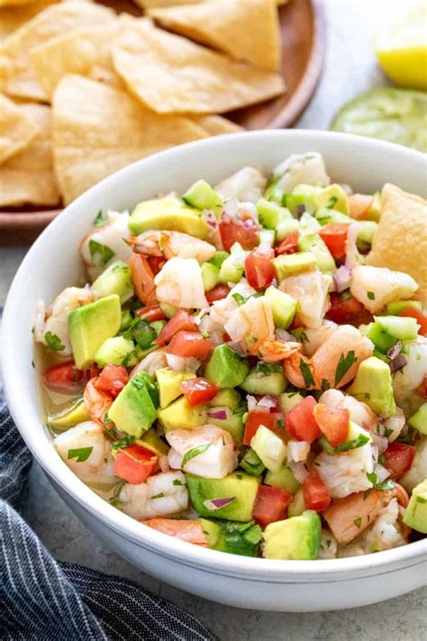 Shrimp Ceviche Recipe with Avocado - Jessica Gavin