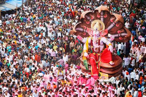 In pics: Ganesh Chaturthi processions throng Mumbai streets - India Today
