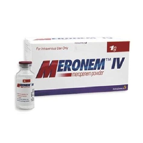 MERONEM 1000MG INJ – INDMED