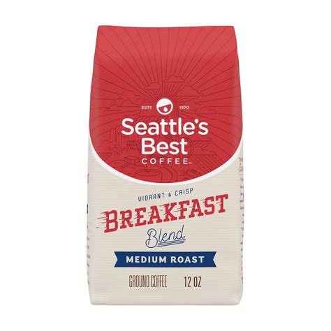 Buy Seattle's Best Coffee Breakfast Blend, Medium Roast Ground Coffee ...