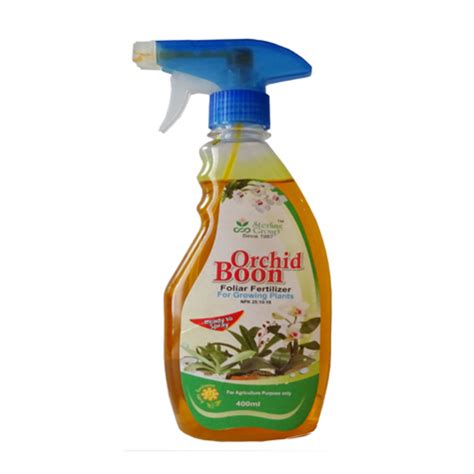 Orchid Boon Ready To Spary For Growing Plants 400ml (Orchid Fertilizer ...