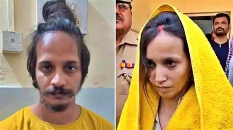 मेरठ: 14 दिन बाद एक दूसरे से मिले मुस्कान और साहिल, एक दूजे को देख हुए ...