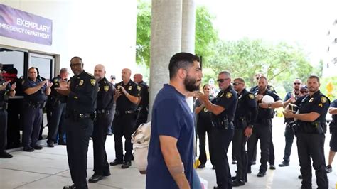 Wounded Jacksonville officer in police shooting released from hospital