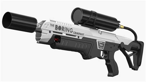 Boring company flamethrower 3D - TurboSquid 1629214