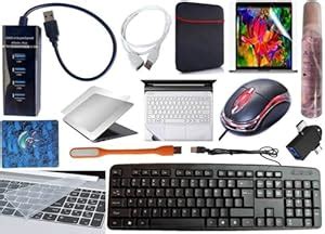 Amazon.in: Buy Anjo 13 in 1 Combo Of Wired Keyboard, Wired Mouse, Mouse ...
