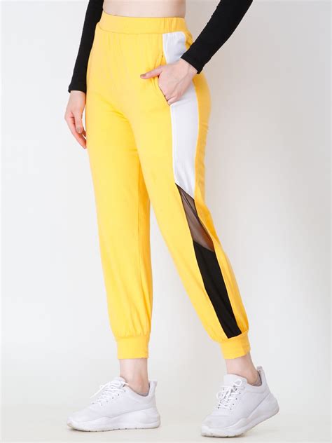 SCORPIUS YELLOW SIDE STRAP TRACK PANT – Cation Clothing