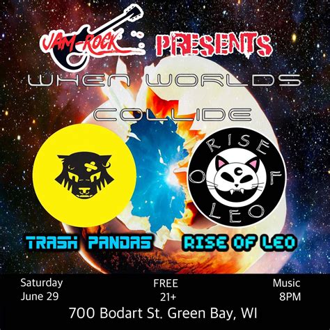Jam-Rock Presents: Rise of Leo (CHI) and Trash Pandas (GB), Jam-Rock ...